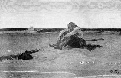 Utracony pirat według „Buccaneers and Marooners of the Spanish Main” Howarda Pyle