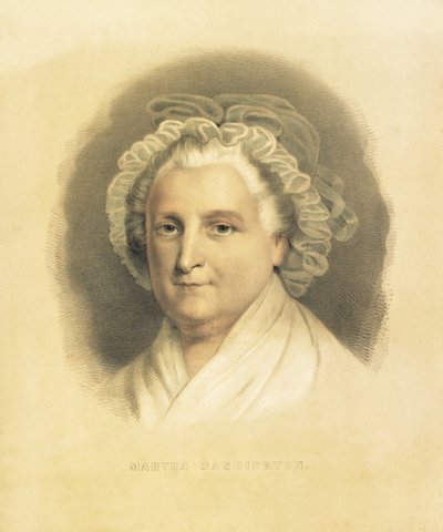 Martha Washington, wyd. 1857 autorstwa American School