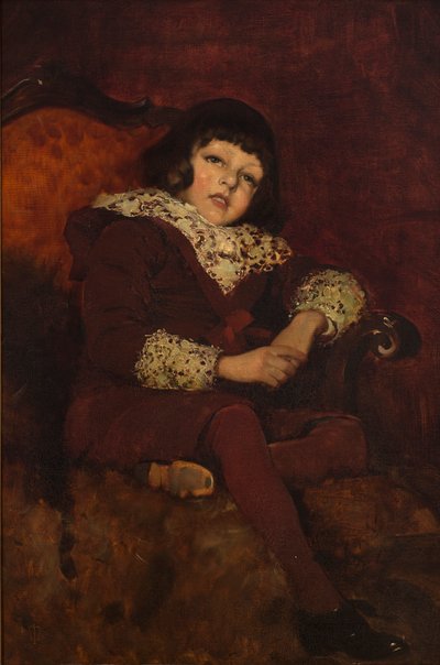 Mistrz Mavor (olej na płótnie) autorstwa American School