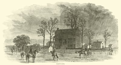 Dom McLeansa, kwiecień 1865 autorstwa American School