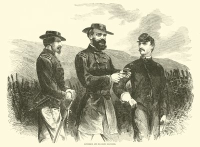 McPherson i jego główni inżynierowie, maj 1863 r. autorstwa American School