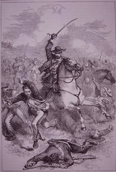 Wojna meksykańsko-amerykańska (1846-48), Bitwa pod Buena Vista autorstwa American School