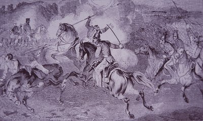 Wojna meksykańsko-amerykańska (1846-48), bitwa pod Buena Vista autorstwa American School