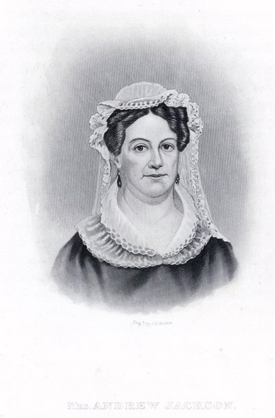 Pani Andrew Jackson (grawerunek) autorstwa American School