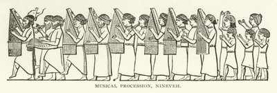 Procesja muzyczna, Niniwa autorstwa American School