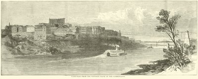 Nashville z przeciwległego brzegu Cumberland, grudzień 1864 autorstwa American School