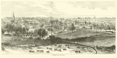 Natchez na wzgórzu, maj 1862 autorstwa American School