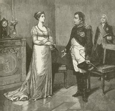Napoleon ogłasza rozwód Józefinie autorstwa American School