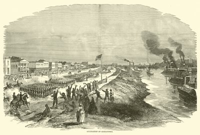 Okupacja Aleksandrii, maj 1863 r. autorstwa American School