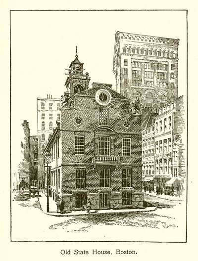 Stary Dom Stanowy, Boston autorstwa American School