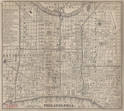 Filadelfia, 1848 r. autorstwa American School
