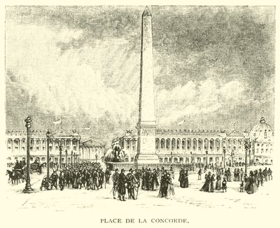 Place de la Concorde autorstwa American School