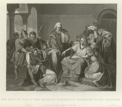 Spisek, by zatruć cesarza Fryderyka II autorstwa American School