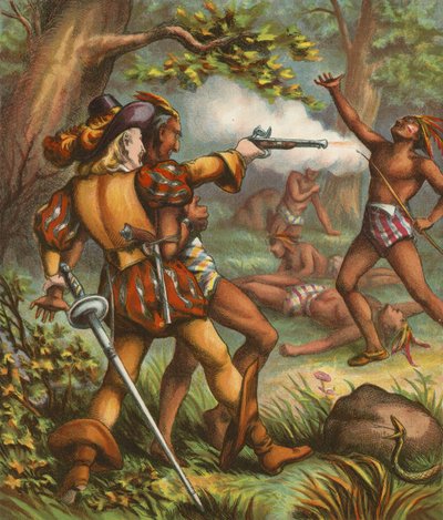 Pocahontas autorstwa American School