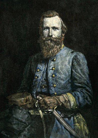 Portret generała J.E.B. Stuart (lito) autorstwa American School
