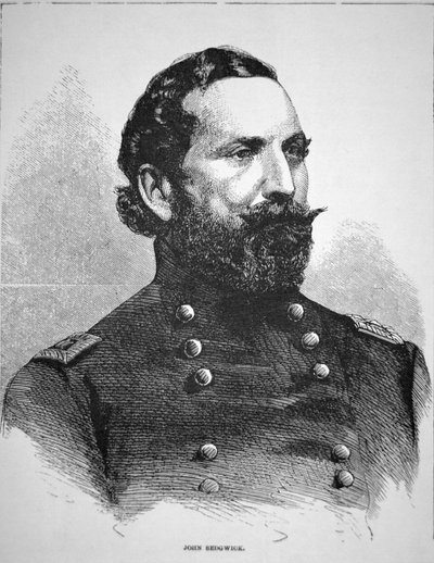 Portret generała Johna Sedgwicka (lito) autorstwa American School