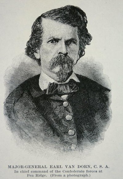 Portret generała dywizji hrabiego Van Dorna (lito) autorstwa American School