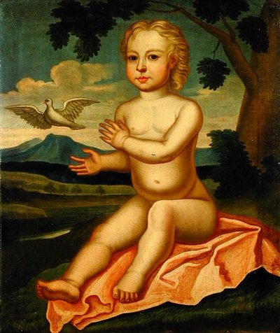 Portret Marty „Patty” Pintard (1769-1837) (olej na płótnie) autorstwa American School