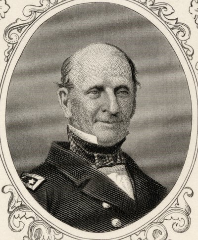 Силас Хортон Стрингемийн (1798-1876) хөрөг зураг autorstwa American School