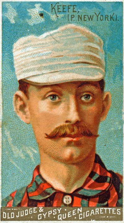 Portret Tima Keefe, 1887 autorstwa American School