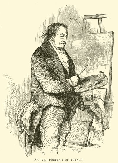 Portret Turnera (grafika) autorstwa American School