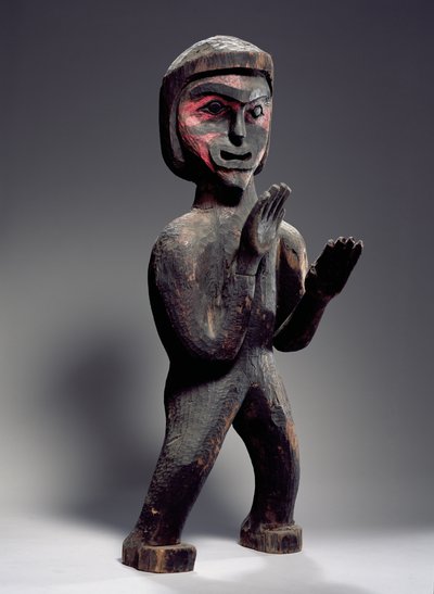 Figurka Potlatch (drewno malowane) autorstwa American School