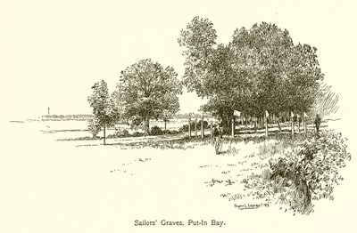 Groby marynarzy, Put-In Bay autorstwa American School