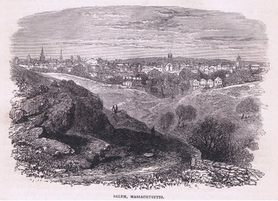 Salem Massachusetts, ilustracja z pubu Cassell