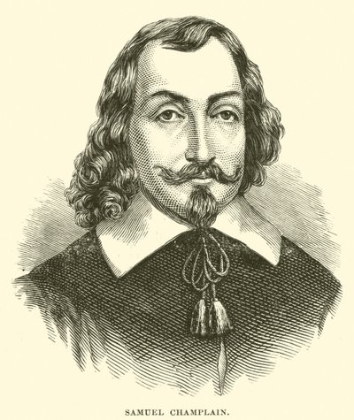 Samuel Champlain (grafika) autorstwa American School
