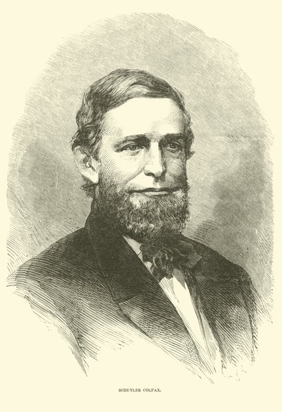Schuyler Colfax, grudzień 1865 autorstwa American School
