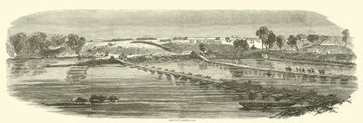 Założono mosty Sedgwicks, maj 1863 autorstwa American School