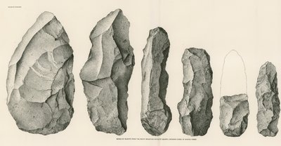 Seria odrzutów z kamieniołomu South Mountain Rhyolite autorstwa American School