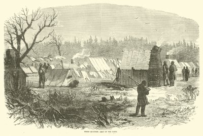 Slaves Quarters, Army of the James, marzec 1865 autorstwa American School