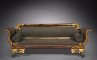 Sofa, ok.1820 autorstwa American School
