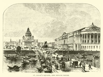 Plac św. Izaaka i Dom Senatu autorstwa American School