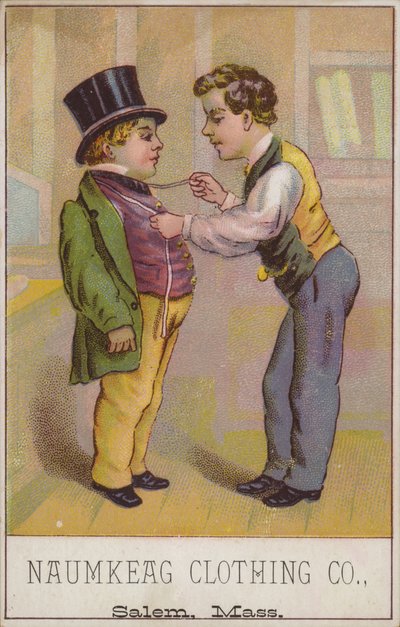 Krawiec mierzący dżentelmen autorstwa American School
