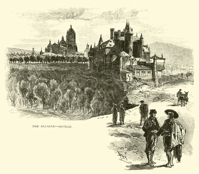 Alcazar, Sewilla autorstwa American School