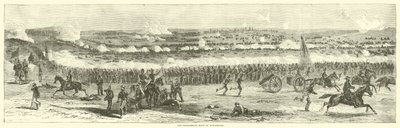 Pogrom Konfederatów w Winchester, wrzesień 1864 autorstwa American School