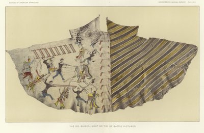 Zdjęcia Do-Giagya-Guat lub Tipi of Battle autorstwa American School