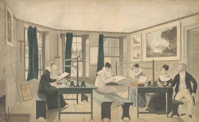 Klasa Rysunku, 1810-13 autorstwa American School