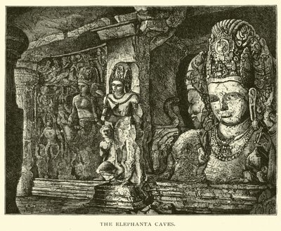 Jaskinie Elephanta autorstwa American School