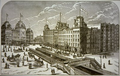 The Grand Union Hotel, Nowy Jork (lito) autorstwa American School