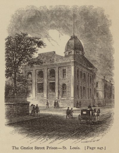 Więzienie Gratiot Street, St Louis (rycina) autorstwa American School