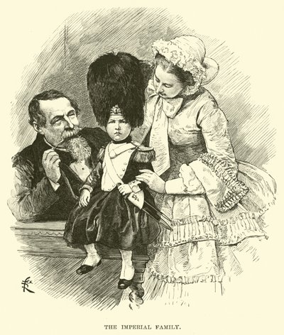 Rodzina cesarska autorstwa American School