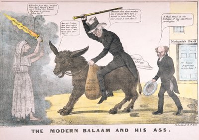 Współczesny Balaam i jego tyłek autorstwa American School