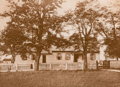 Moore House, Yorktown (fotograwiura) autorstwa American School