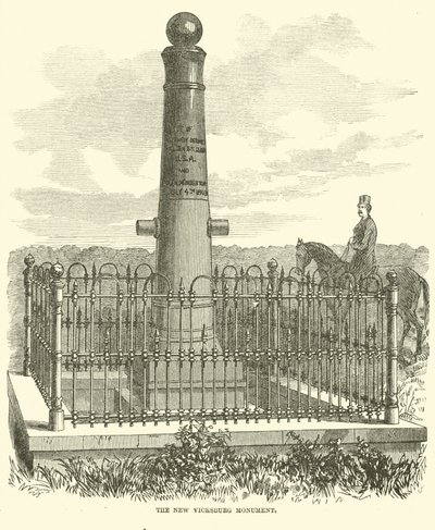 Nowy pomnik Vicksburga, lipiec 1863 r. autorstwa American School