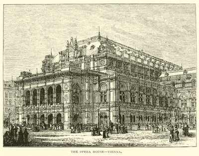 Opera, Wiedeń autorstwa American School