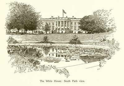 Biały Dom; Widok na South Park autorstwa American School