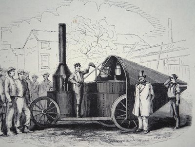 Pistolet parowy Winans, zdobyty przez Konfederatów podczas wojny secesyjnej, maj 1861 (lito) autorstwa American School